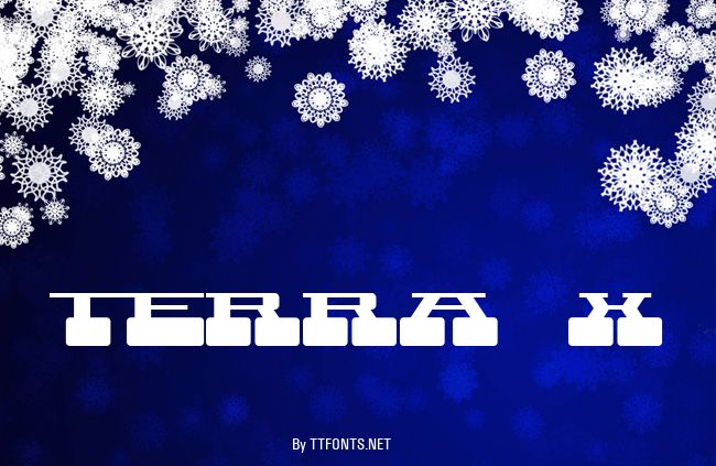 Terra  X example