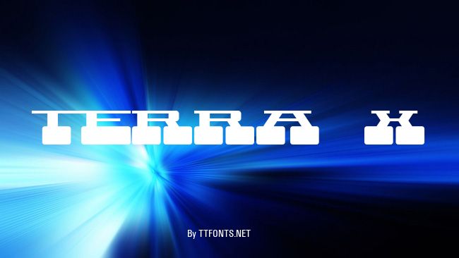 Terra  X example