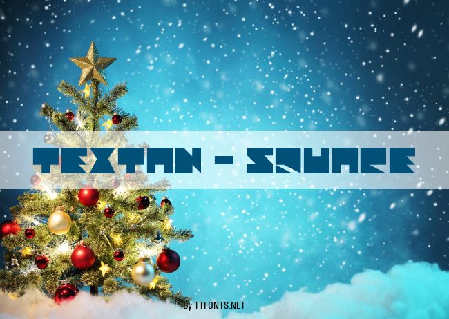 Textan - Square example