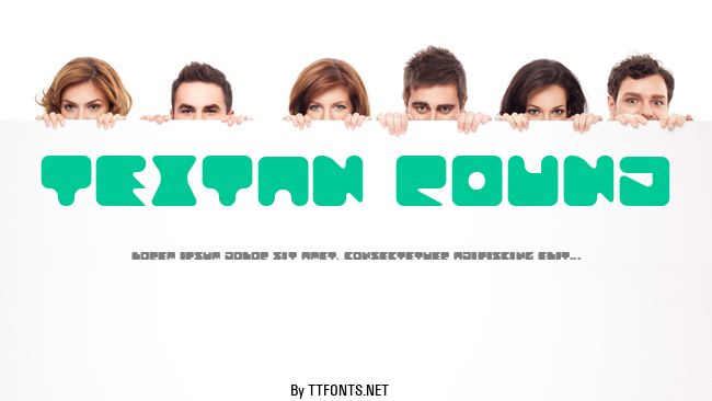 Textan Round example