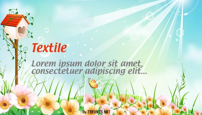 Textile example