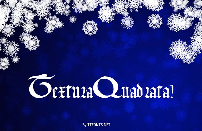 TexturaQuadrata! example
