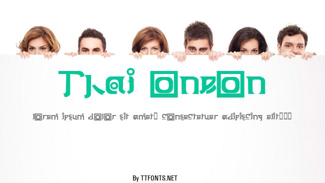 Thai OneOn example