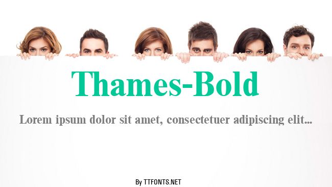 Thames-Bold example