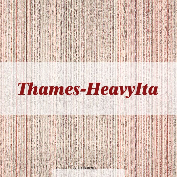 Thames-HeavyIta example