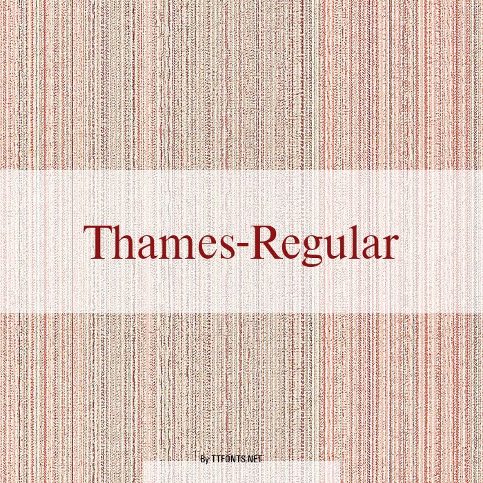 Thames-Regular example
