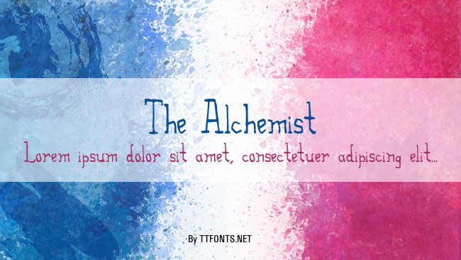 The Alchemist example