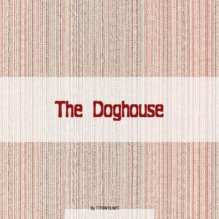 The Doghouse example