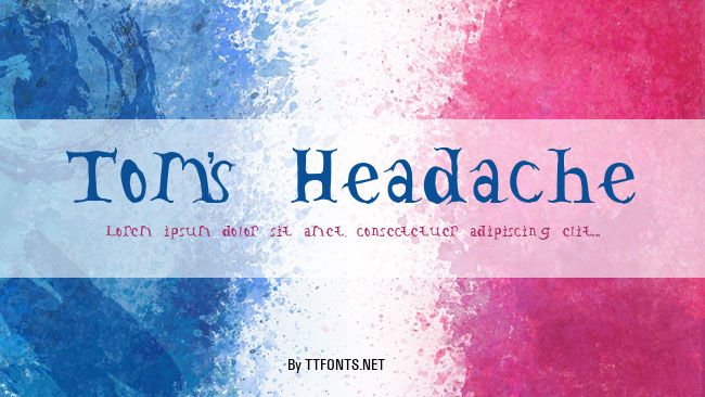 Tom's Headache example