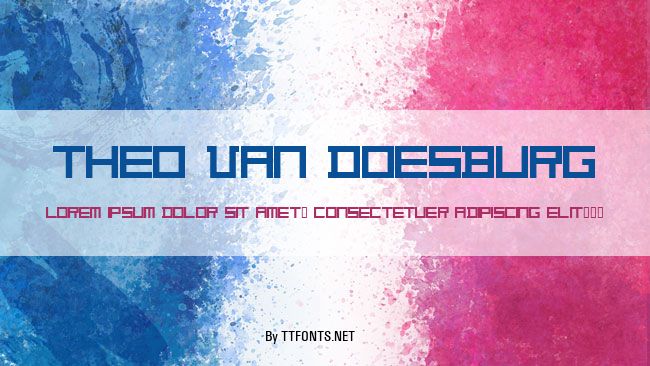 Theo Van Doesburg example