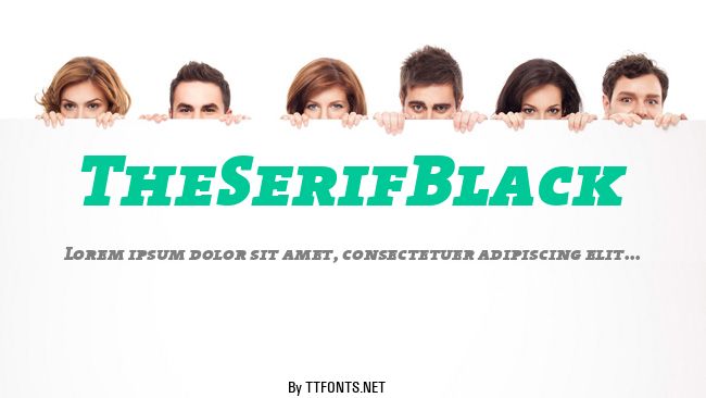 TheSerifBlack example