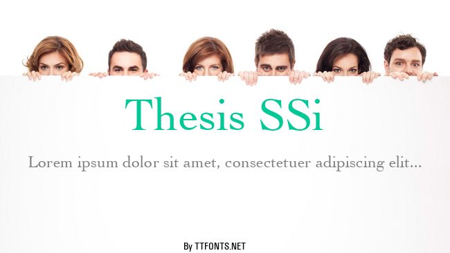 Thesis SSi example