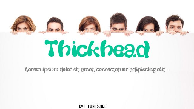 Thickhead example