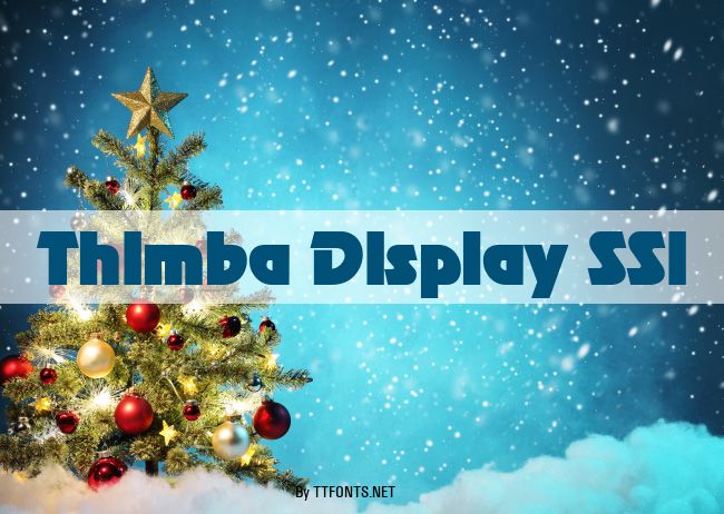 Thimba Display SSi example