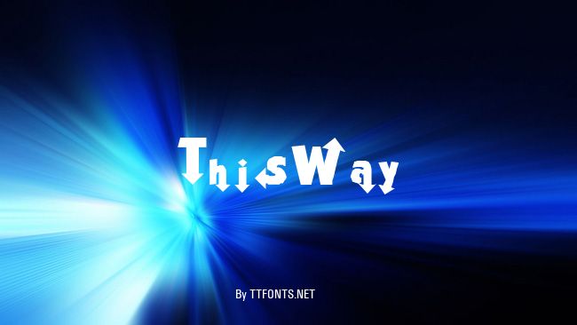 ThisWay example