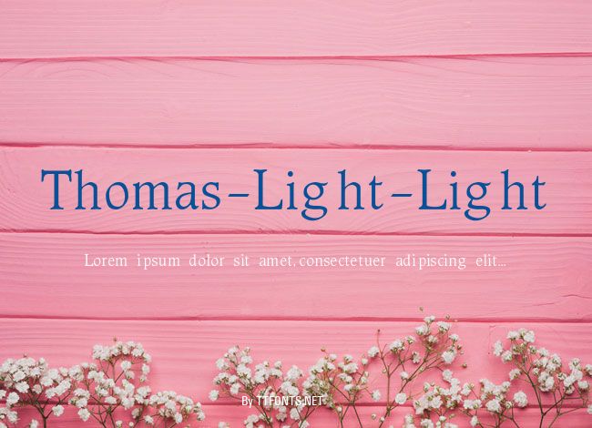 Thomas-Light-Light example