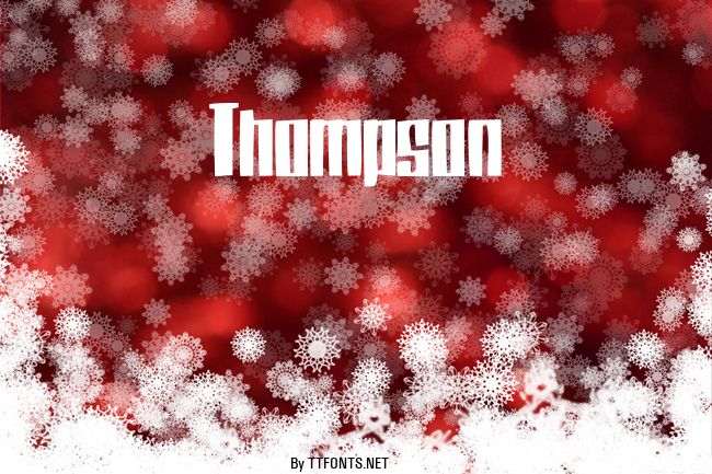 Thompson example