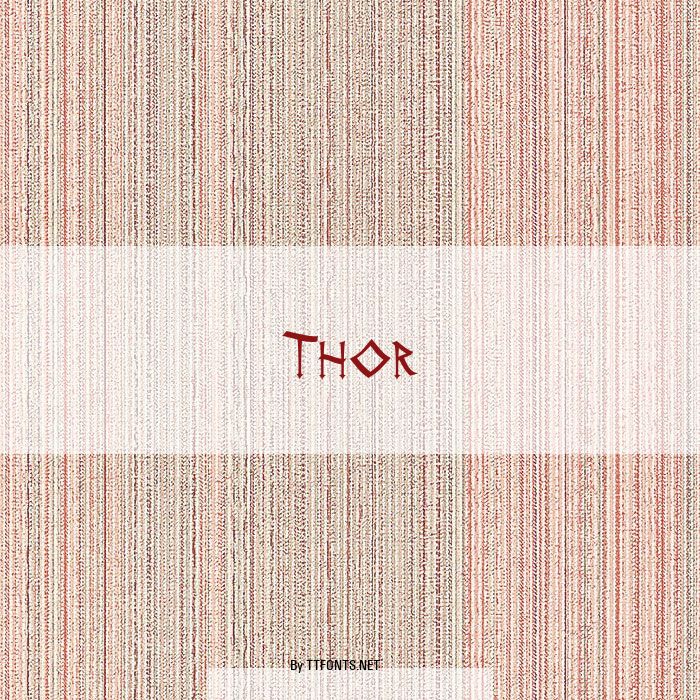 Thor example