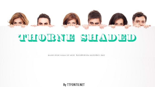 Thorne Shaded example