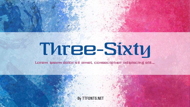 Three-Sixty example