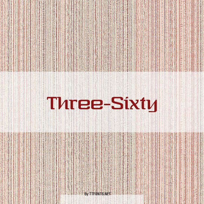 Three-Sixty example