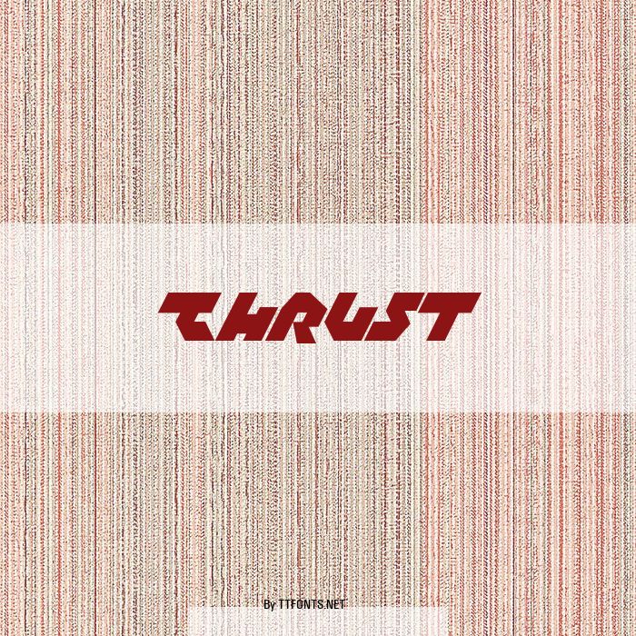 Thrust example