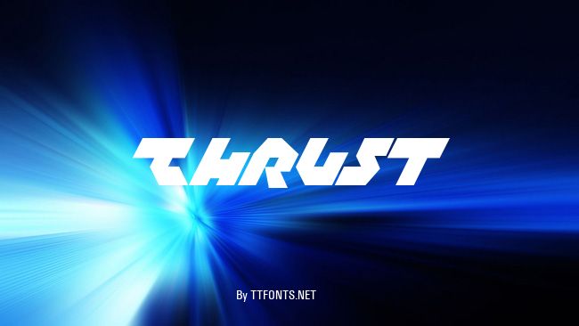 Thrust example
