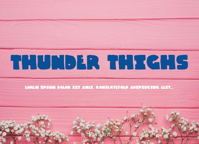 Thunder Thighs example
