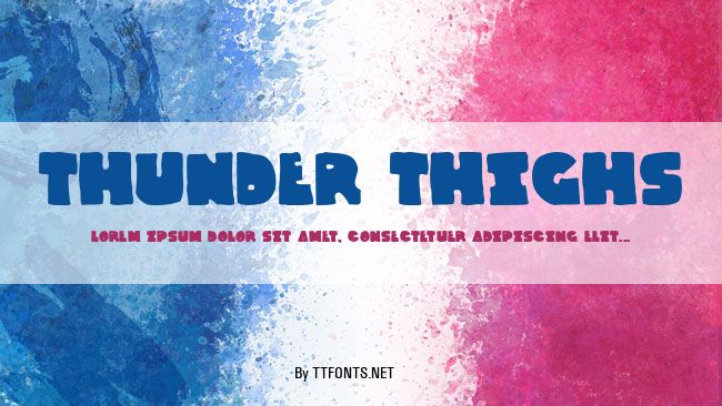 Thunder Thighs example