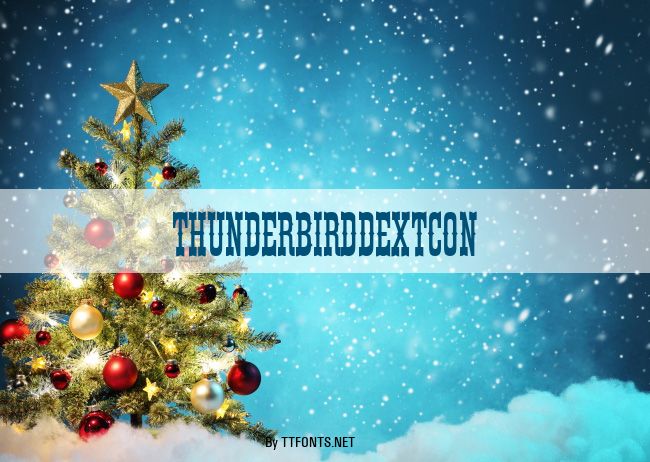 ThunderbirdDExtCon example