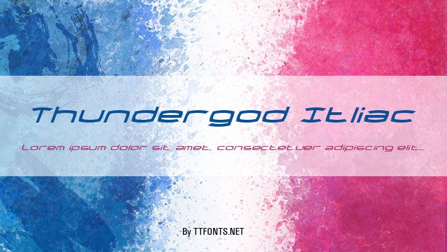 Thundergod Itliac example