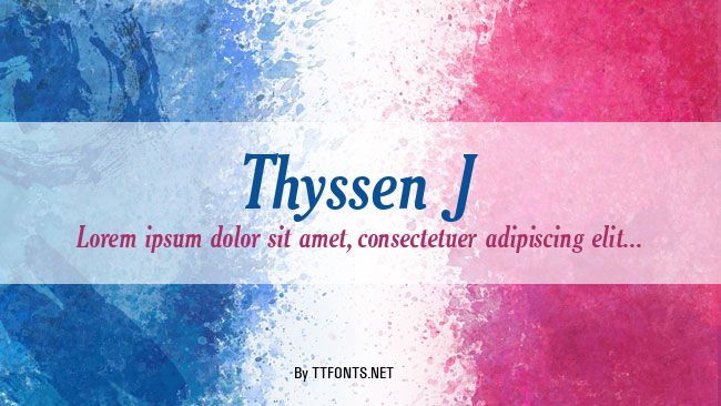 Thyssen J example