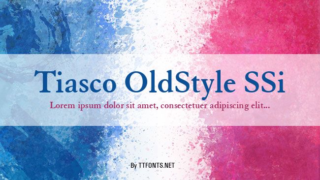 Tiasco OldStyle SSi example