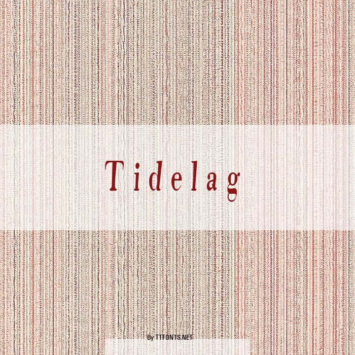 Tidelag example