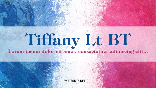 Tiffany Lt BT example