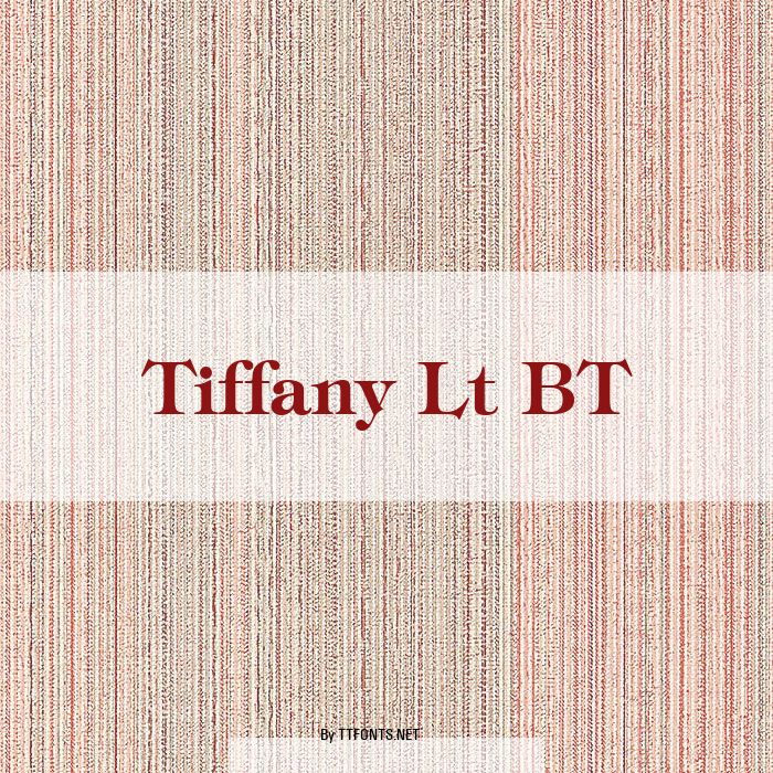 Tiffany Lt BT example