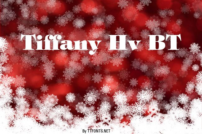 Tiffany Hv BT example