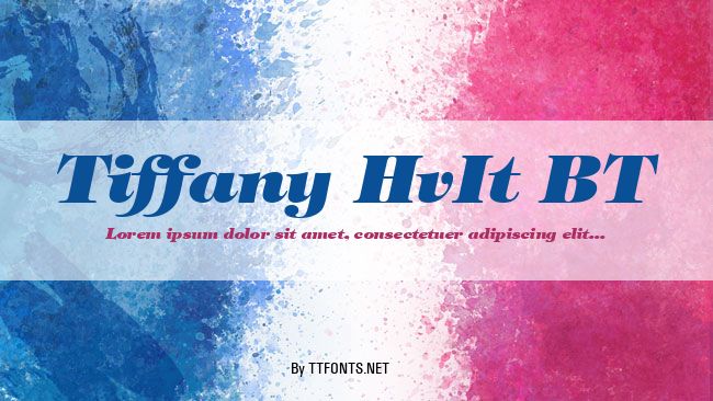 Tiffany HvIt BT example