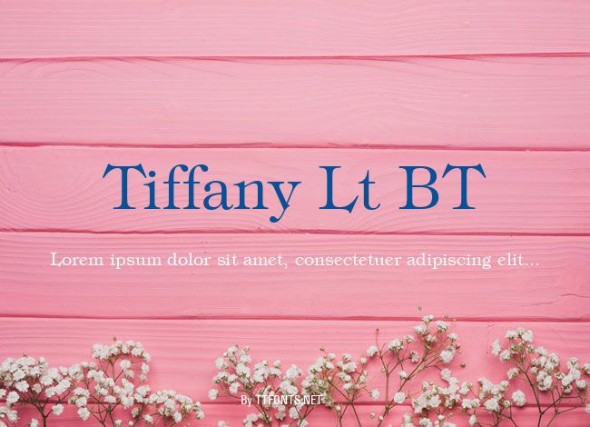 Tiffany Lt BT example