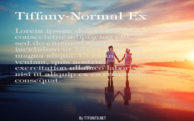 Tiffany-Normal Ex example