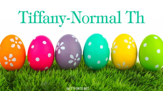 Tiffany-Normal Th example