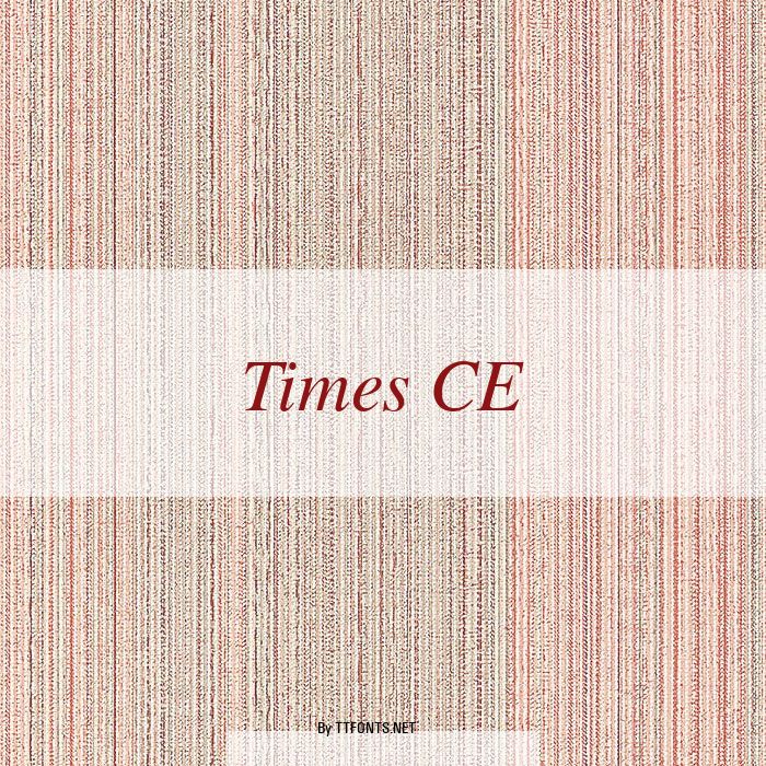 Times CE example