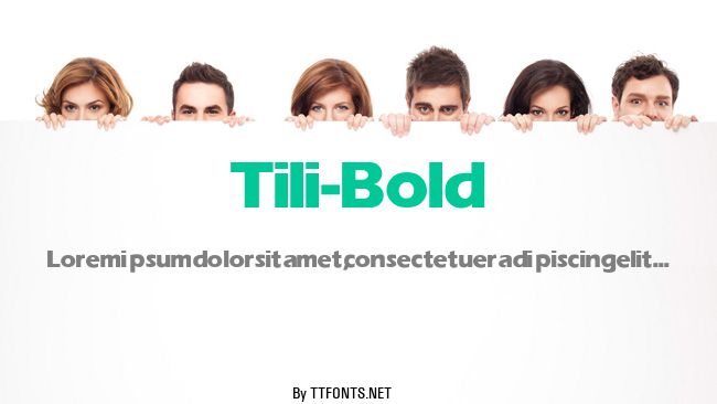 Tili-Bold example