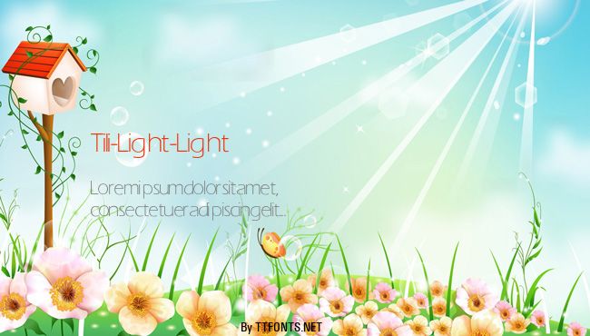 Tili-Light-Light example
