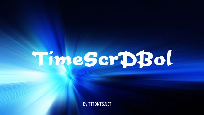 TimeScrDBol example