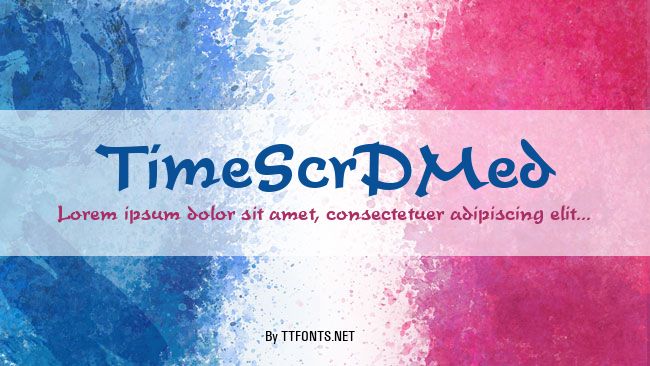 TimeScrDMed example
