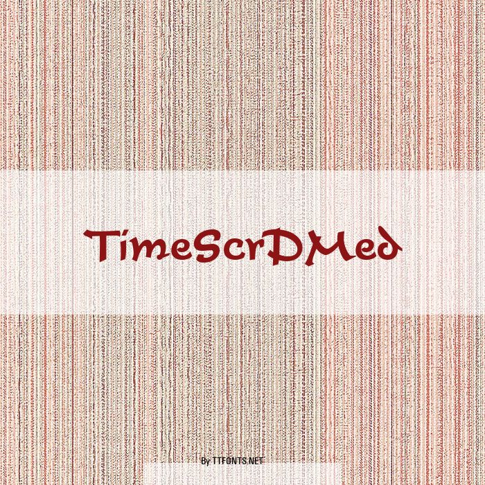 TimeScrDMed example