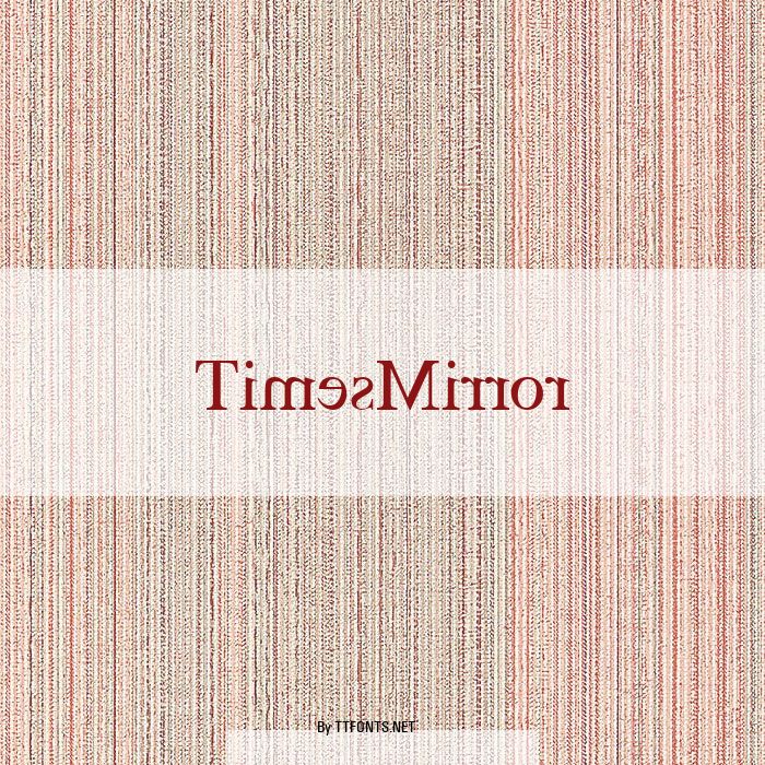 TimesMirror example