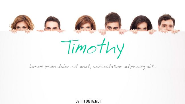 Timothy example