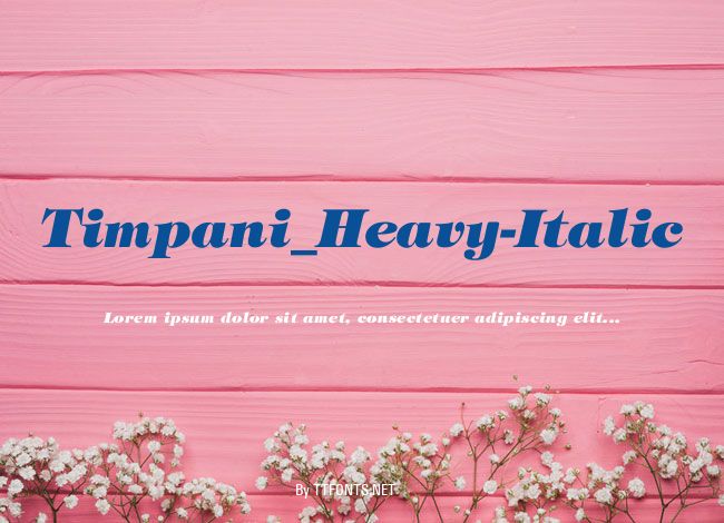Timpani_Heavy-Italic example